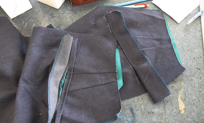 1081 Bermudas kurze Hose Pants Hose Luzi de Beaufort