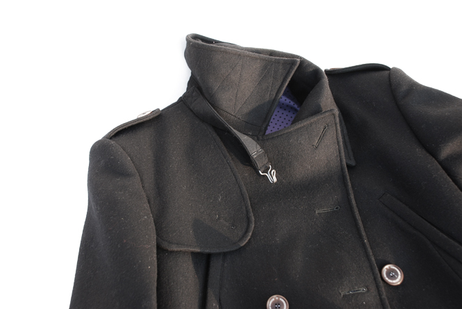 6860 Trenchcoat Wollmantel Luzi de Beaufort