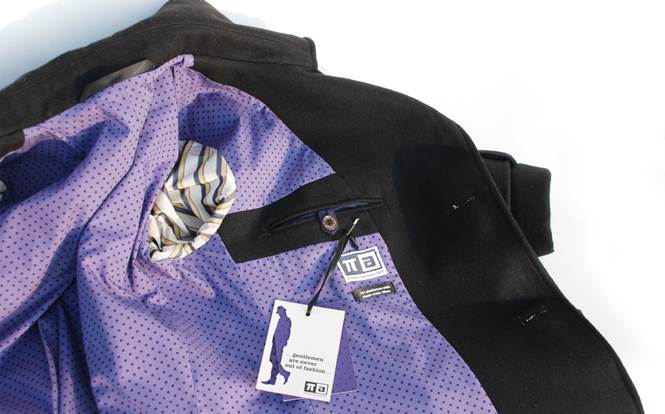 6860 Trenchcoat Wollmantel Luzi de Beaufort