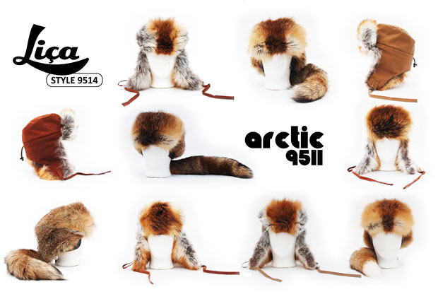LICA und ARCTIC, Fuchsmuetzen